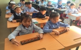 小学校１年生の国語の授業風景