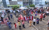 サントドミンゴ校で開催された盆踊り