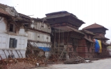 大地震で損壊した旧王宮