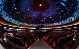プラネタリウムの様子