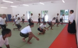 道場での指導の様子