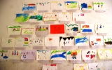 作品の展示（２年生）
