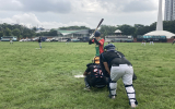 親善試合の様子