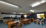 授業風景、8学年