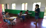 現役ボランティアの授業風景１