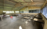 校内の様子（学校休暇中）