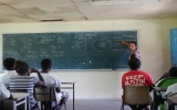 ボランティアの授業の様子