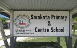 サラカタ小学校エントランスボード