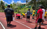 学校対抗の陸上大会