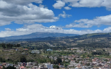 大学がある県内の風景最高峰チンボラソ山