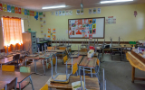 カルンド小学校教室内