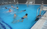 水泳教室の様子