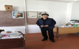 美術の先生です。