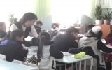 英語の授業風景です。