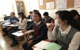 日本語クラスの様子です