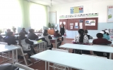 英語の授業風景です。