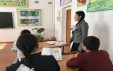 英語の授業風景です