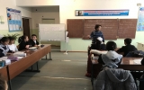 英語の授業風景です